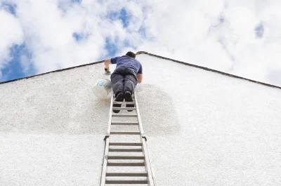 Peinture extérieure à Guillerval — façades et ravalement